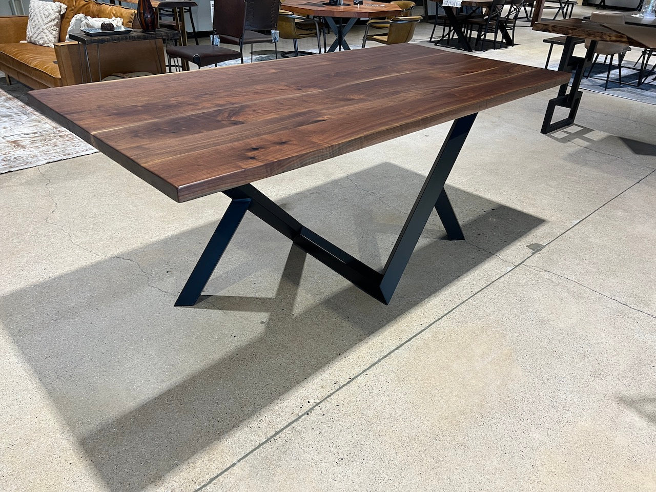 Black Walnut Z Base Table