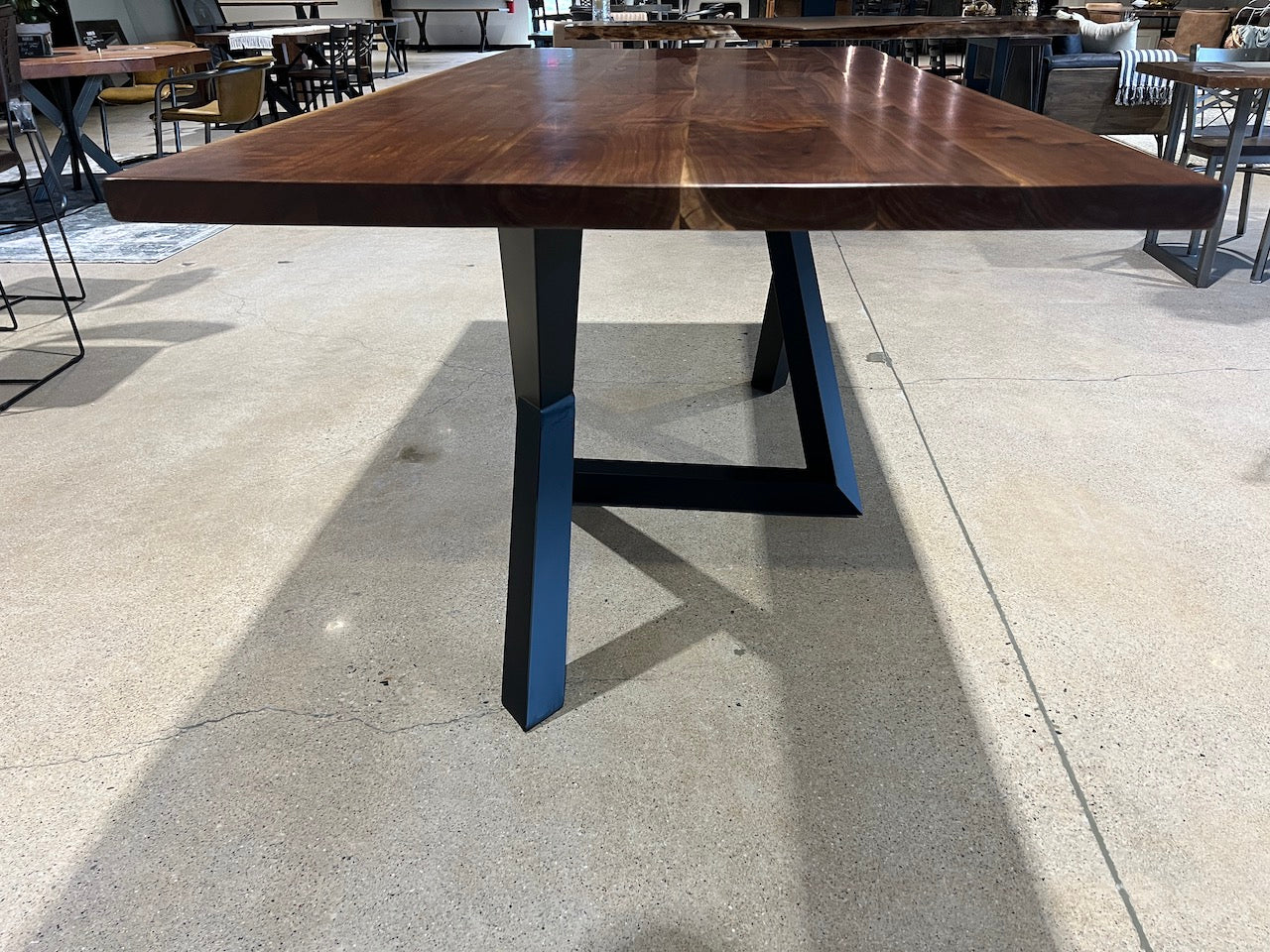 Black Walnut Z Base Table