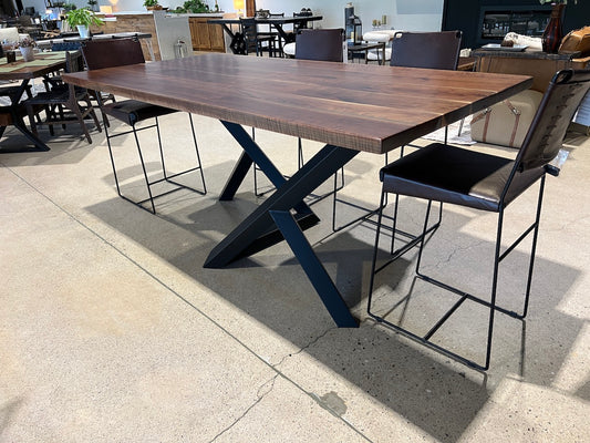 Black Walnut Z Base Table