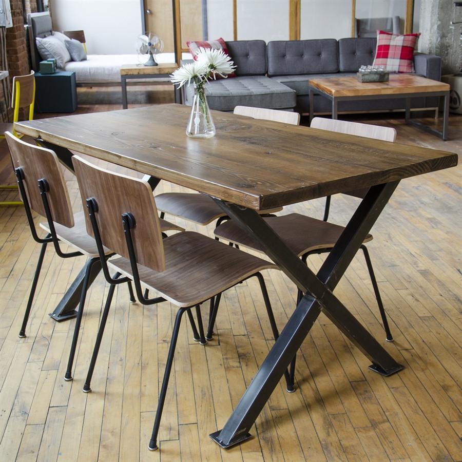 Dining Table (X-Shaped Legs)
