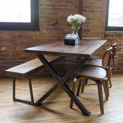 Dining Table (X-Shaped Legs)