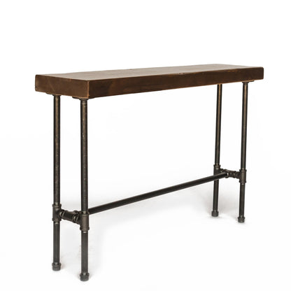 Console Table With Crossbar Base
