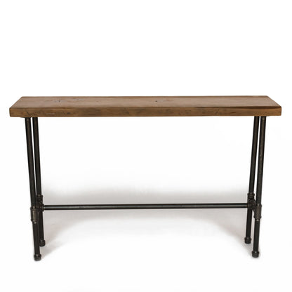 Console Table With Crossbar Base