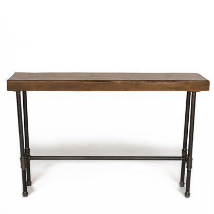Console Table With Crossbar Base