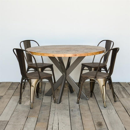 Round Dining Table (Intersection Legs)