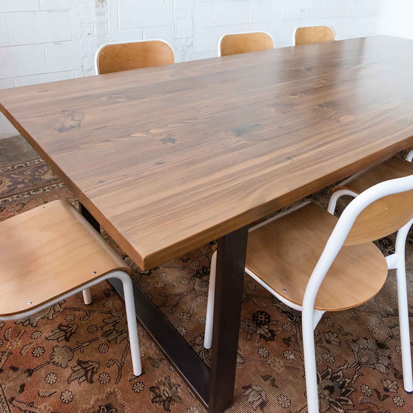 Modern Dining Table (U-Shaped Legs)