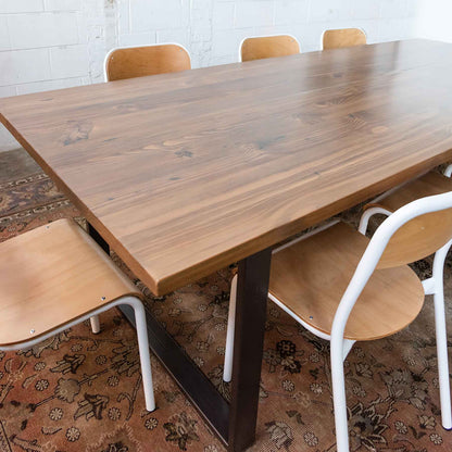 Modern Dining Table (U-Shaped Legs)