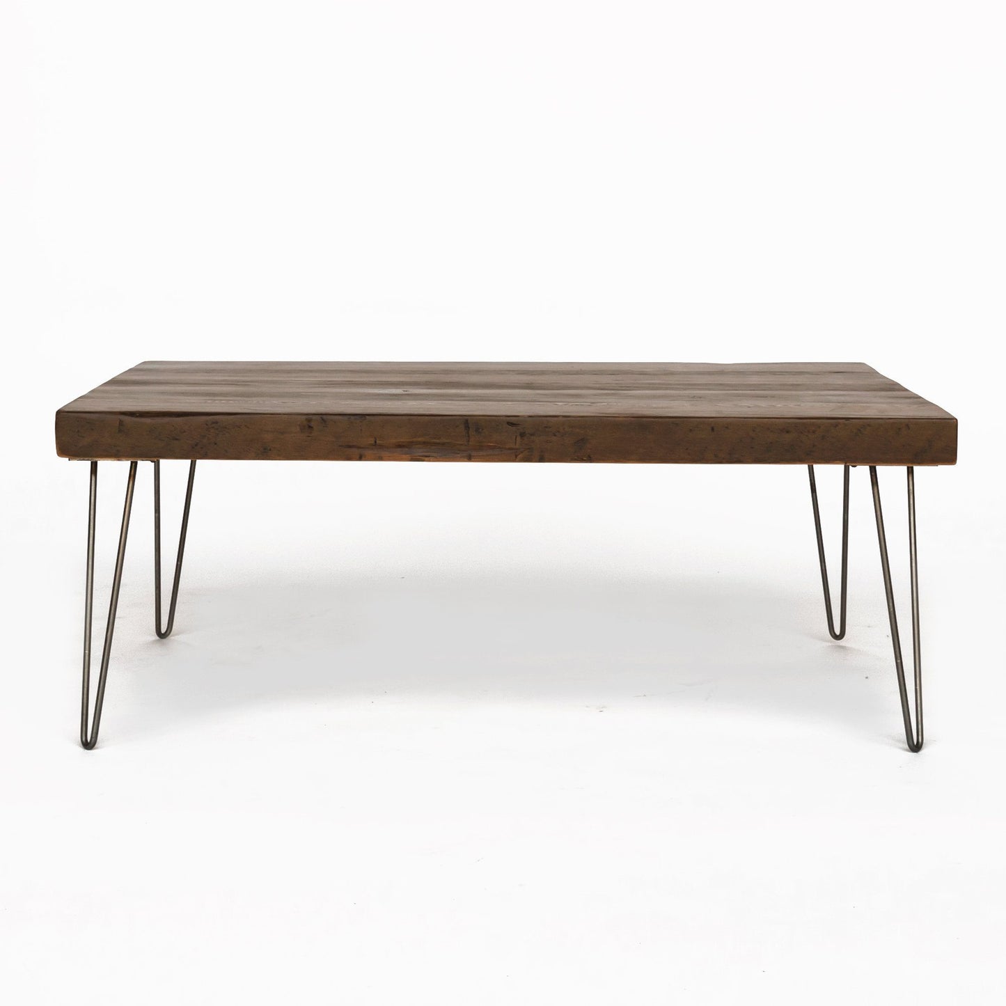 Handcrafted Rustic Reclaimed Wood Coffee Table for Living Room