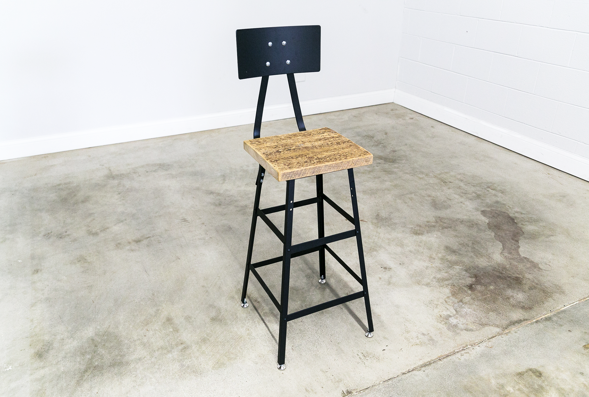 Vintage Industrial Chair/ Stool (Set of 4)