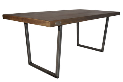 Modern Reclaimed Wood Table w/ Brooklyn Leg Base
