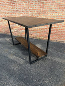 Reclaimed Wood Table w/ Foot Rest