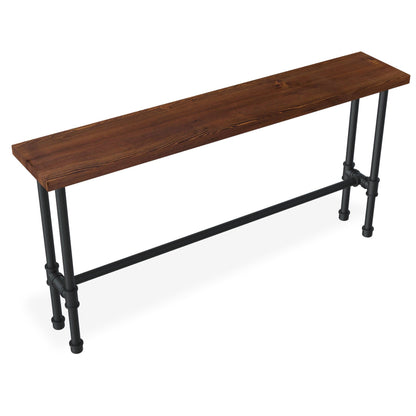 Console Table With Crossbar Base