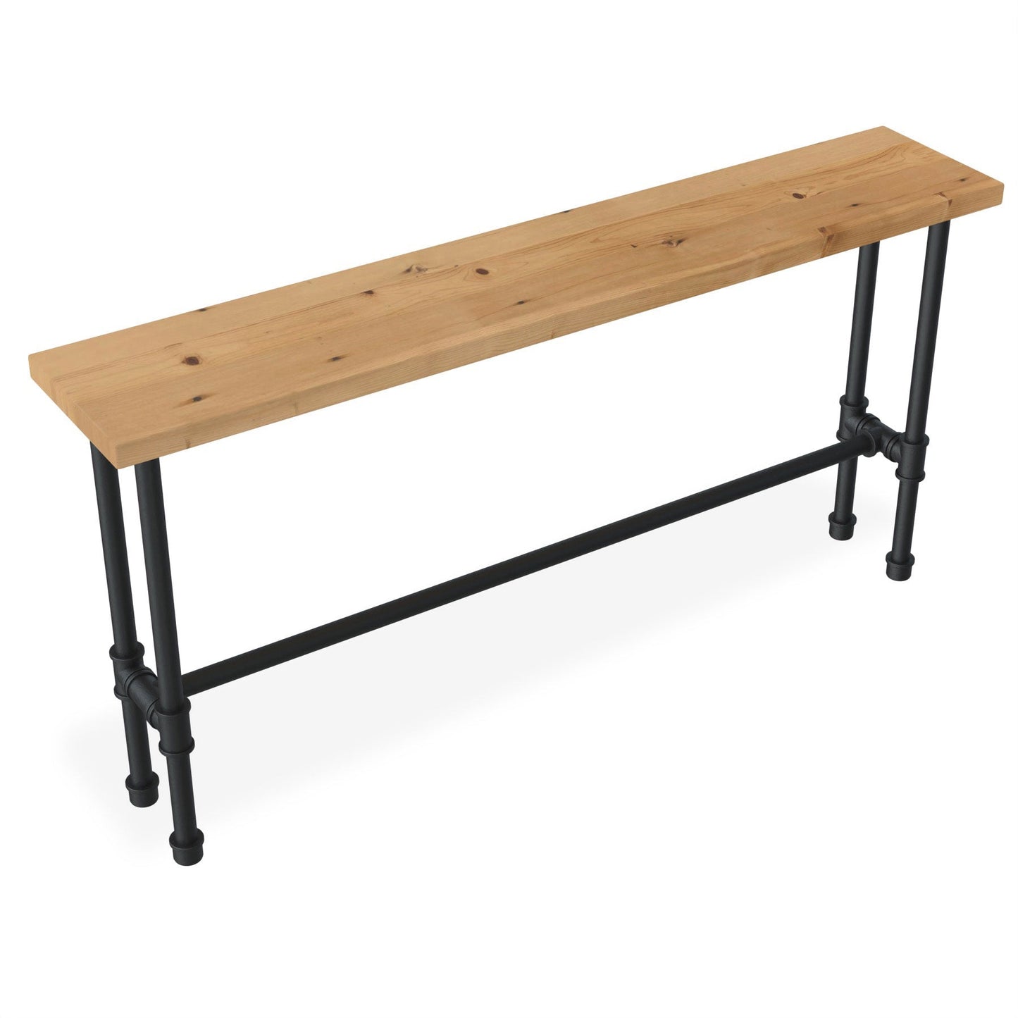 Console Table With Crossbar Base