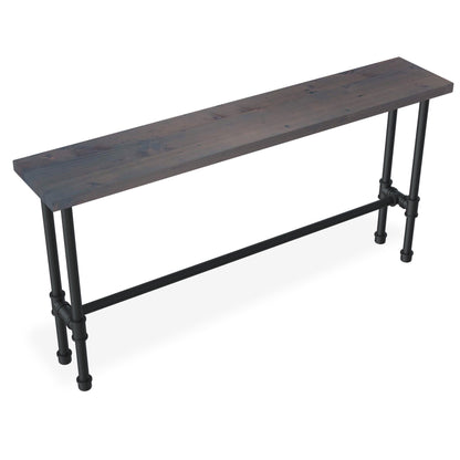 Console Table With Crossbar Base
