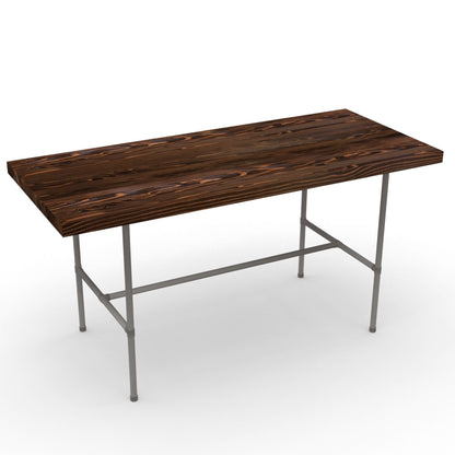 Industry High Top Table (Crossbar Base)