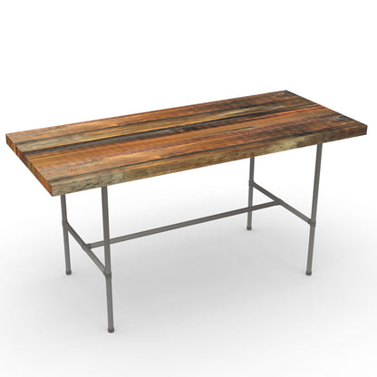 Industry High Top Table (Crossbar Base)