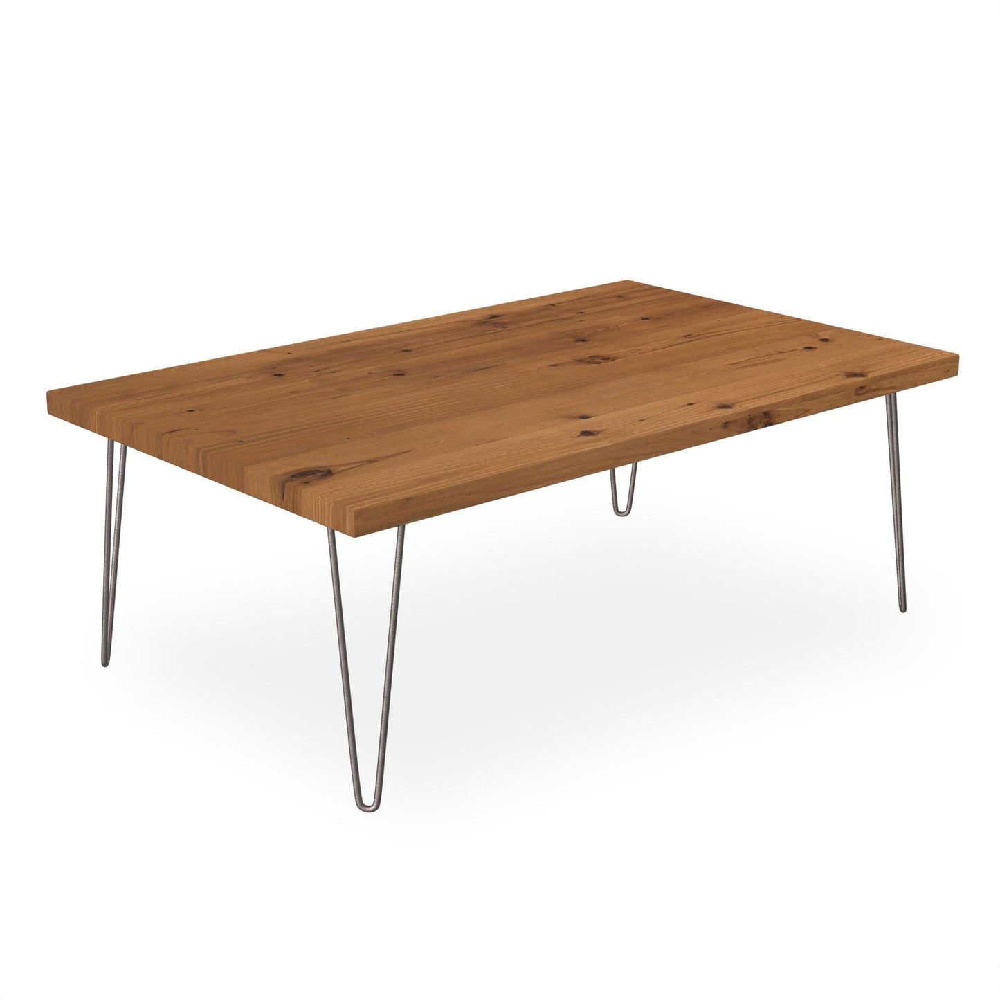 Handcrafted Rustic Reclaimed Wood Coffee Table for Living Room
