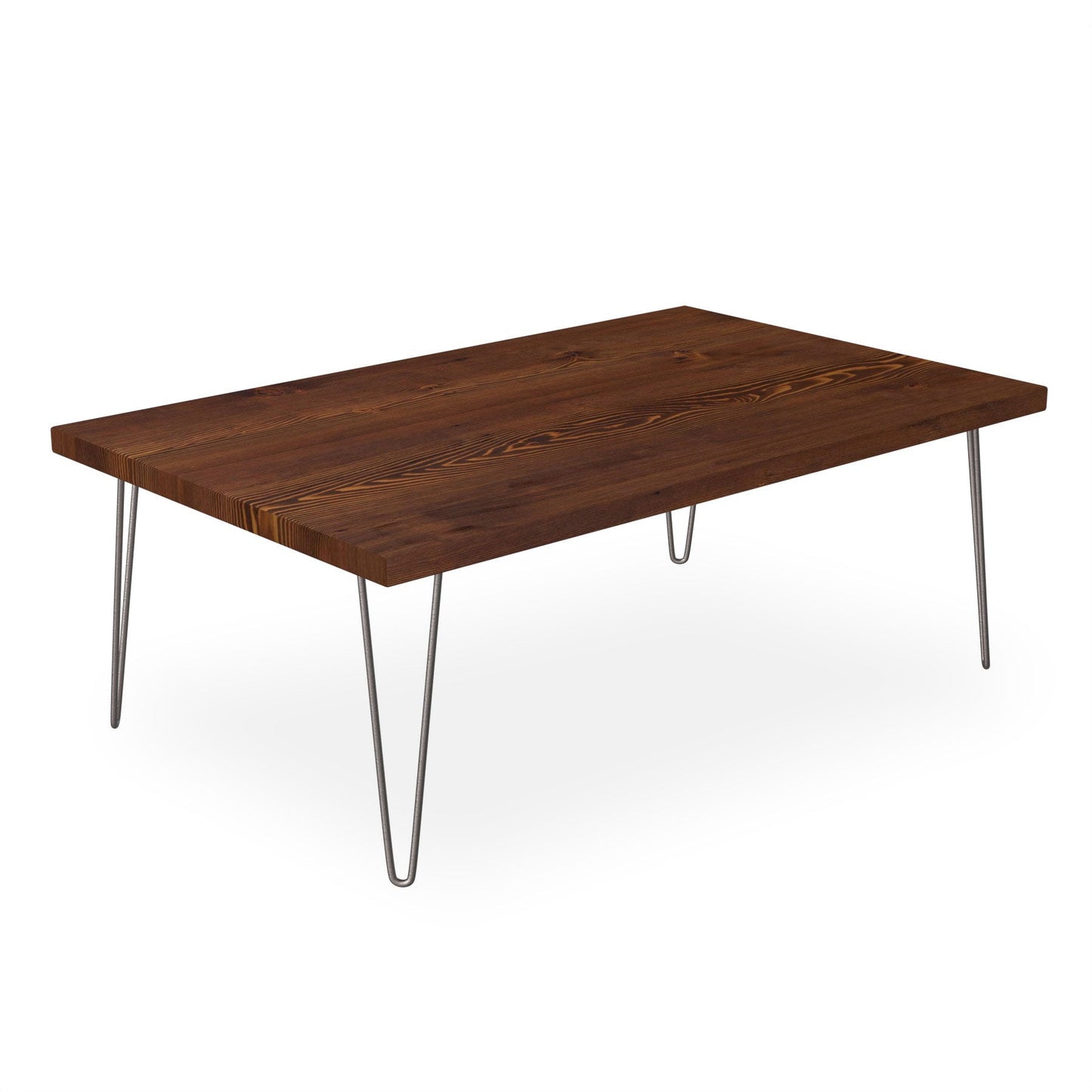 Handcrafted Rustic Reclaimed Wood Coffee Table for Living Room