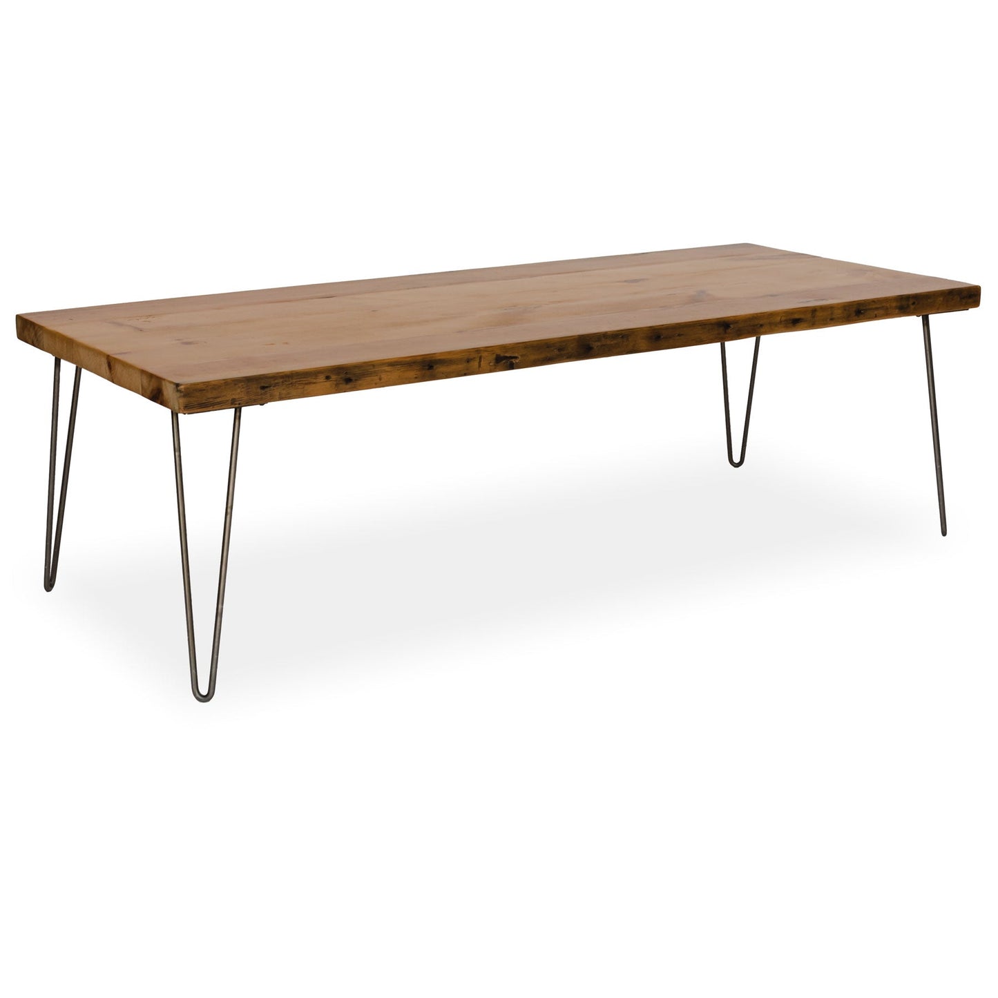 Handcrafted Rustic Reclaimed Wood Coffee Table for Living Room