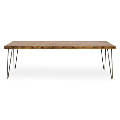 Handcrafted Rustic Reclaimed Wood Coffee Table for Living Room
