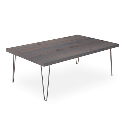 Handcrafted Rustic Reclaimed Wood Coffee Table for Living Room