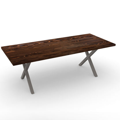 Dining Table (X-Shaped Legs)