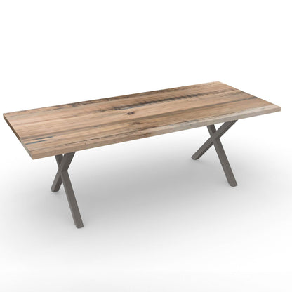 Dining Table (X-Shaped Legs)
