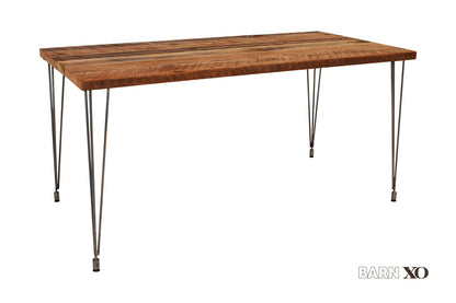 Desk with Leveling Hairpin Legs