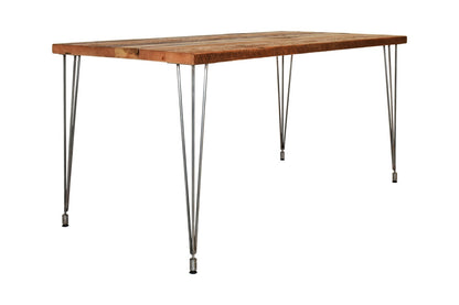 Desk with Leveling Hairpin Legs