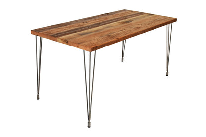 Desk with Leveling Hairpin Legs