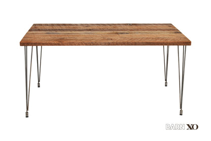 Desk with Leveling Hairpin Legs