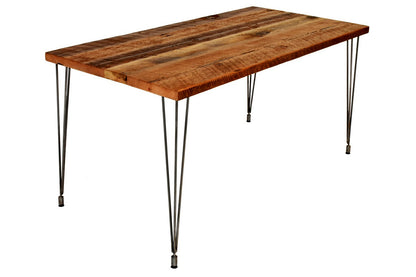 Desk with Leveling Hairpin Legs