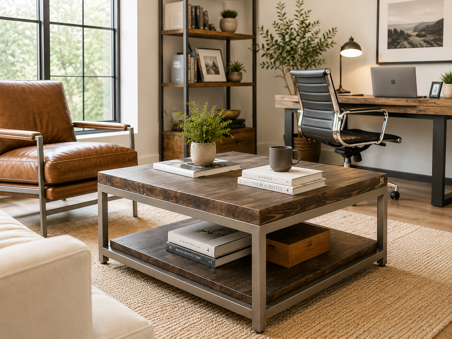 Modern Coffee Table With Storage for Contemporary Living