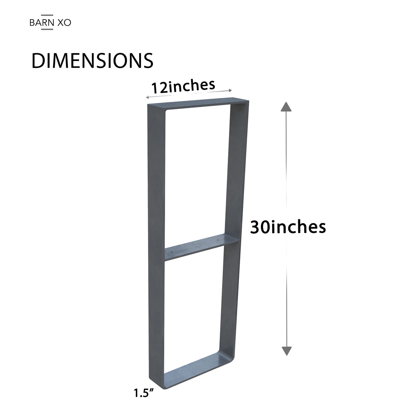 DIY - U shape With Middle Shelf Frame