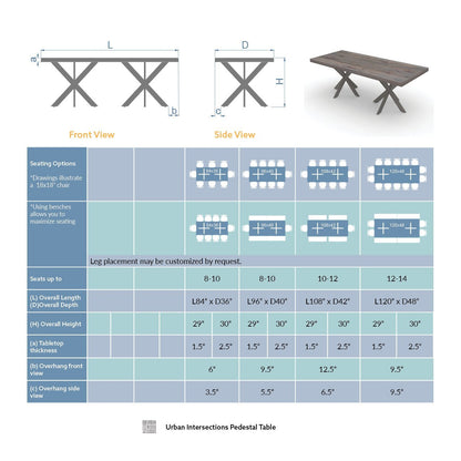 Conference Table (Intersection Base)