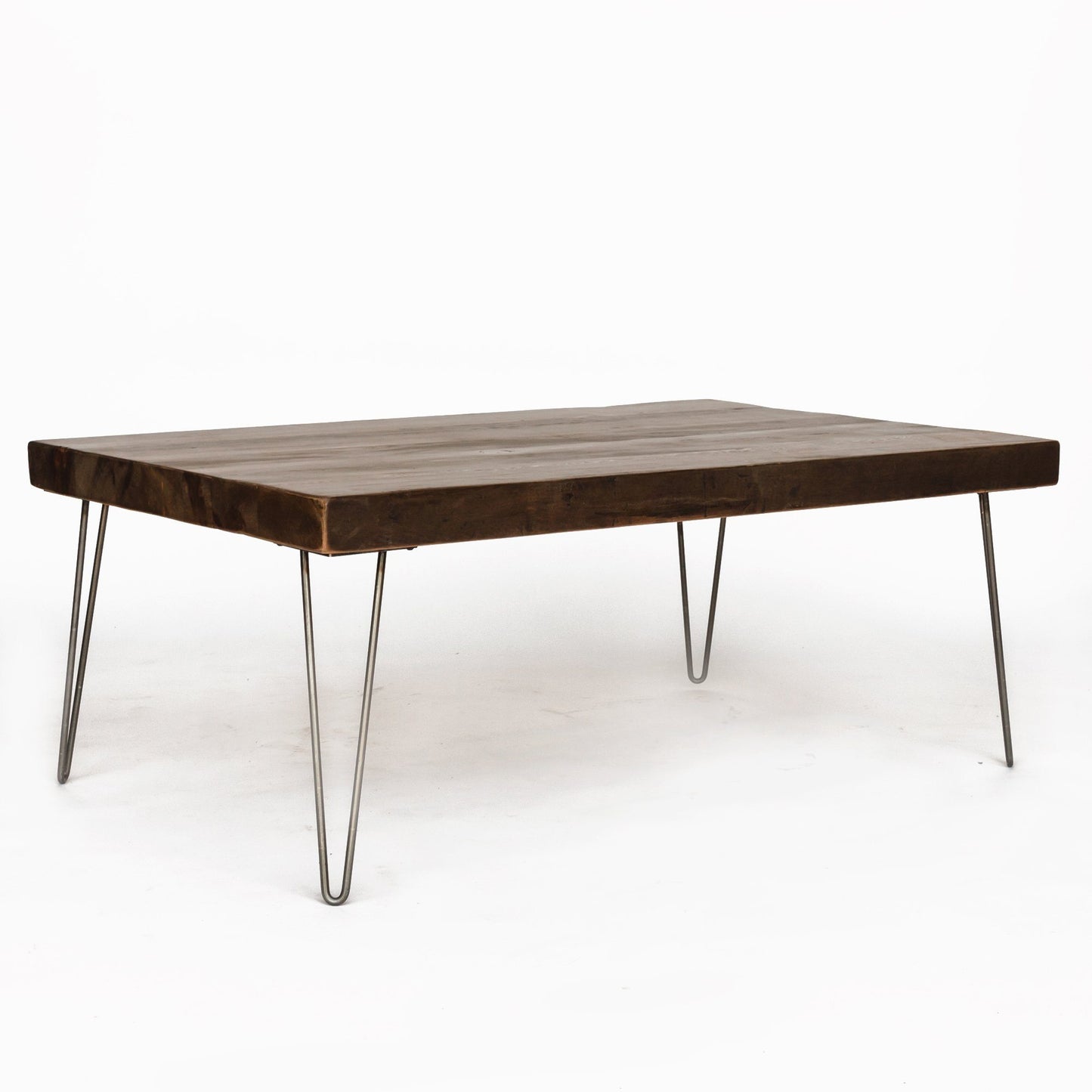 Handcrafted Rustic Reclaimed Wood Coffee Table for Living Room